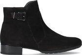 Gabor 714 Enkellaarsjes - Enkelboots met rits - Dames - Zwart - Maat 42