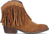 Omoda Taylor Enkellaarsjes - Enkelboots met rits - Meisjes - Cognac - Maat 38