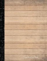 Spending Log Book: Payment Record Tracker: Daily Expenses Tracker: Wood