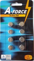 ✅ 2 STUKS  A-Force Powerfull Knoopcel AG13 LR44 -2x  8 stuks ✅ PROLEDPARTNERS ®