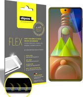 dipos I 3x Beschermfolie 100% compatibel met Samsung Galaxy M51 Folie I 3D Full Cover screen-protector