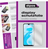 dipos I 2x Beschermfolie helder compatibel met Vivo Y3s Folie screen-protector (expres kleiner dan het glas omdat het gebogen is)