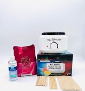 Wax apparaat startpakket III voor ontharing beautyandthings®, inclusief Pro 200 heater en ItalWax - harsstrips - harsapparaat - harsverwarmer - harsen