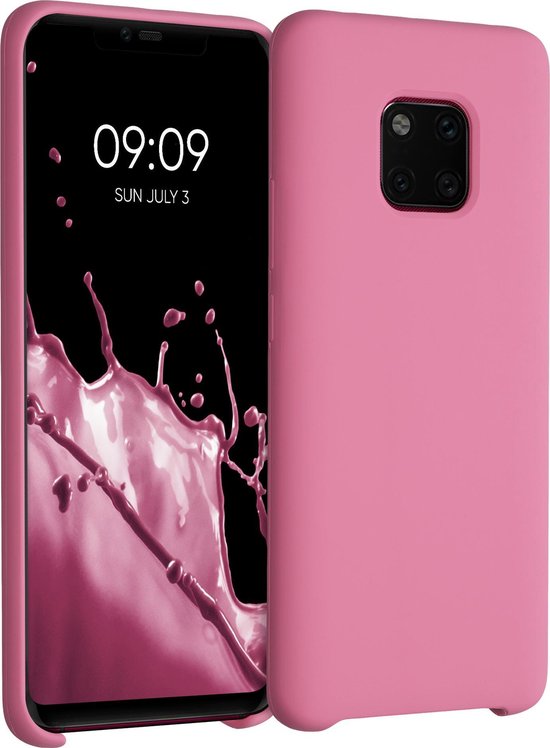 kwmobile telefoonhoesje geschikt voor Huawei Mate 20 Pro - Hoesje met  siliconen... | bol