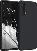 kwmobile telefoonhoesje geschikt voor OnePlus Nord CE 5G - Hoesje voor smartphone - Back cover in mat zwart