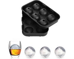 Siliconen Ijsklontjes Ronde Vorm - Ijsbal Maker Met Deksel - Ijsklontjes maken- 6 vormen - Whiskey Ice Cube Ballen - Vaatwasser bestendig - oor Gin, Whisky & cocktails Siliconen Ijsklontjes Ronde Vorm - Ijsbal Maker Met Deksel - Ijsklontjes maken- 6 vormen - Whiskey Ice Cube Ballen - Vaatwasser bestendig - oor Gin, Whisky & cocktails