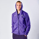 RSC Anderlecht wedstrijd hoodie met rits Joma volwassenen - maat XL - paars