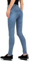 dames skinny jeans push up stretch
