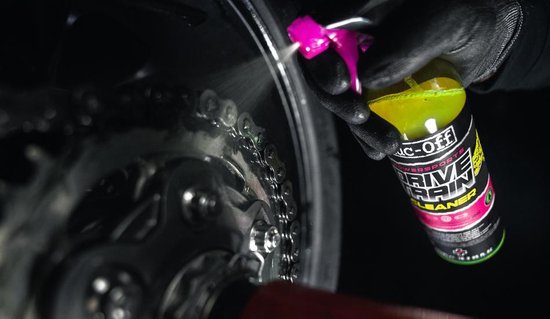 Muc-Off Drive Train Cleaner Ketting Tandwiel Reiniger Chain Cleaner Spray Fiets Motor 500ml van Muc-off — afbeelding 3