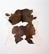 KOELAP Kalfshuid - Bruinwit Gevlekt Kalfshuid - 90 x 95 cm - 1004093