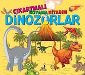 Dinozorlar   Çıkartmalı Boyama Kitabım