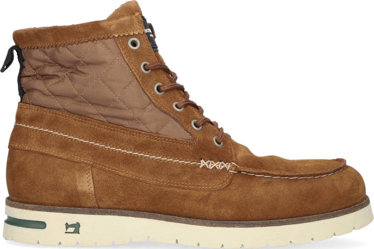 Scotch & Soda Levant Mid Veterboots Laarzen Met Veters Heren Cognac