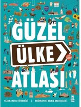 Güzel Ülke Atlası   Harita ve Çıkartma Hediyeli