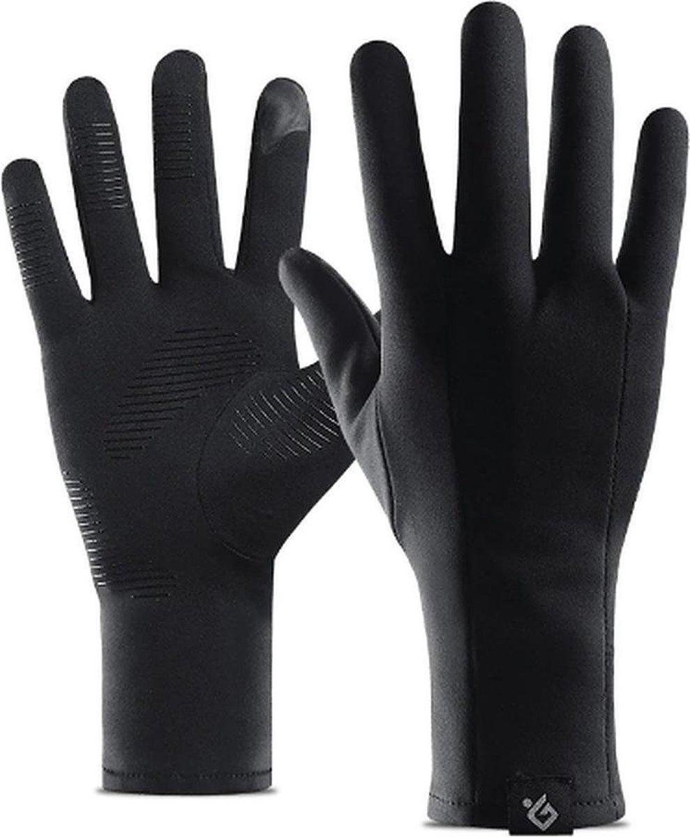 Lichtgewicht Waterafstotende Sporthandschoenen Spandex met touchscreen  fingertips 
