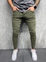 Skinny Jeans Mannen Gescheurde Jeans Mannelijke 2021 Nieuwe Casual Gat Straat Hip Hop Slanke Denim Broek Man Mode jogger Broek