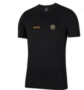 Sqoupe - performance series - sportshirt heren - zwart - maat M