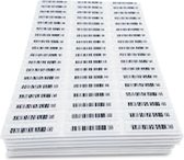 1000st Beveiligingsstickers EAS AM DR Acoustisch Magnetische Stickerlabels Softtags tegen winkeldiefstal. Geschikt voor elk RF Radio-Frequent detectiesysteem. Zelfklevende Beveilig