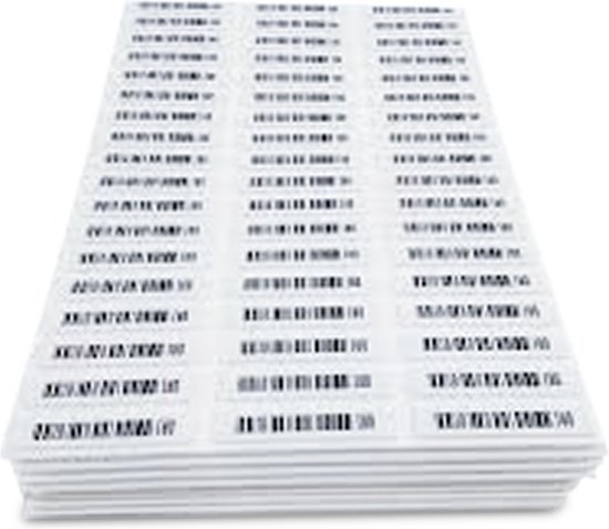 Foto: 1000st beveiligingsstickers eas am dr acoustisch magnetische stickerlabels softtags tegen winkeldiefstal geschikt voor elk am acoustisch magnetisch 58khz detectiesysteem zelfklevende beveiligingstags voor artikelbeveiliging door shopcontrol