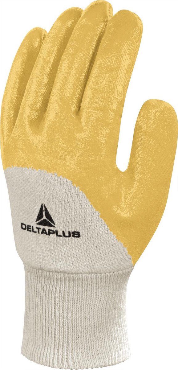 Delta Plus Handschoen Nitril Geel - maat 7