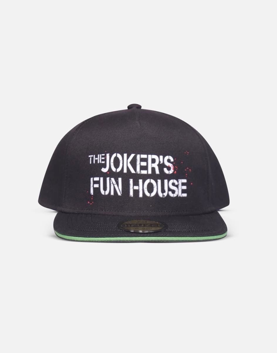 DC Comics Batman - The Joker's Fun House Snapback Pet - Zwart