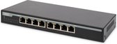 Digitus DN-95340 netwerk-switch Unmanaged Gigabit Ethernet (10/100/1000) Power over Ethernet (PoE) Zwart