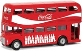 Coca-Cola London Bus (10 cm) (Rood) 1/43 Corgi - Modelauto - Schaalmodel - Model auto - Miniatuurautos - Miniatuur auto