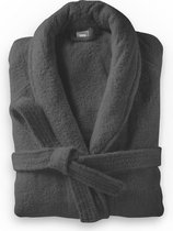 Textile de rêve - Unisexe - Badjas - Anthracite - L/XL - 100% Katoen éponge - Merveilleusement chaud - Super doux - Soft Terry -