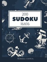 200 Sudoku 16x16 normal e difícil Vol. 1
