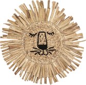 Atmosphera Leeuwhoofd muurdecoratie - 56 cm - Hyacinth - Kinderkamer