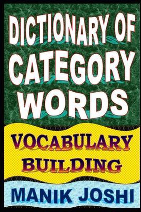 Dictionary of Category Words - cover