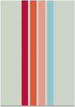 Nordic Retro Geometric Pattern Print Poster Wall Art Kunst Canvas Printing Op Papier Living Decoratie 50X70cm Multi-color