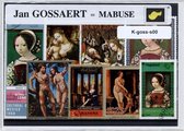 Jan  |  Mabuse Gossaert – Luxe postzegel pakket (A6 formaat) : collectie van verschillende postzegels van Jan  |  Mabuse Gossaert – kan als ansichtkaart in een A6 envelop - authent