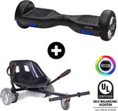 Denver HBO-6620 + Hoverkart | Oxboard | 6.5 Inch Hoverboard | Zwart