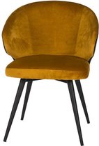 By Kohler Ronin stoel 90 graden draaibaar zwart Buffalo leer, juke goud (114857)