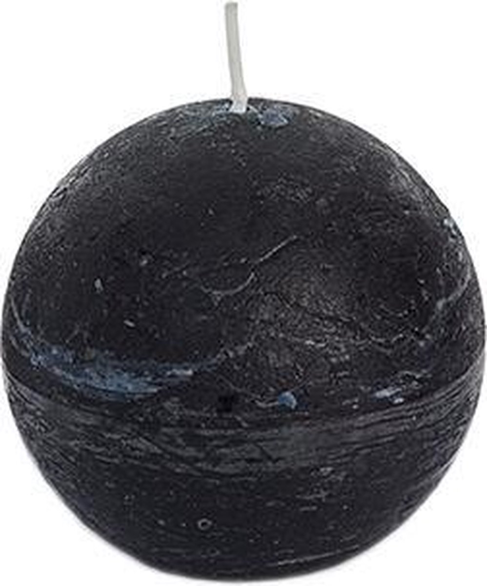 SPAAS Bolkaars rustiek - Ø 8 cm zwart