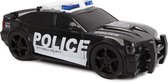 politieauto met licht en geluid USA 18,5 cm zwart