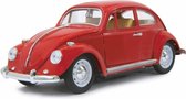 RC VW Beatle Classic die-cast jongens 27 MHz rood 1:18