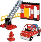 plus brandweer 40-delig multicolor