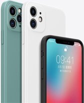 Iphone 12 hoesje | Iphone 12 hoesje siliconen | Iphone 12 case | Telefoonhoesje | Kleur groen | Apple iPhone 12 hoesje silicone