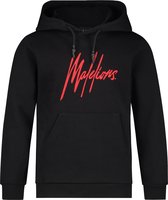 Malelions Junior Signature Hoodie - Black/Red - 16 | 176