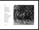 Acacia – Rijtuig 1 – maçonniek gedicht in fotolijst zwart aluminium 30 x 40 cm