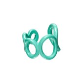 Yehwang candy ring azur blauw circles