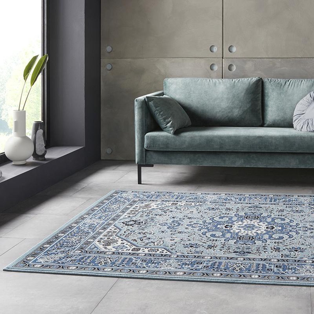 Perzisch tapijt - Mirkan Skazar Blauw 120x170cm