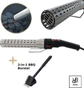 BBQ Aansteker Inclusief 3-in-1 BBQ Borstel - Looftlighter - One Minute Lighter - Elektrische BBQ Aansteker - BBQ Starter - BBQ Accessoires