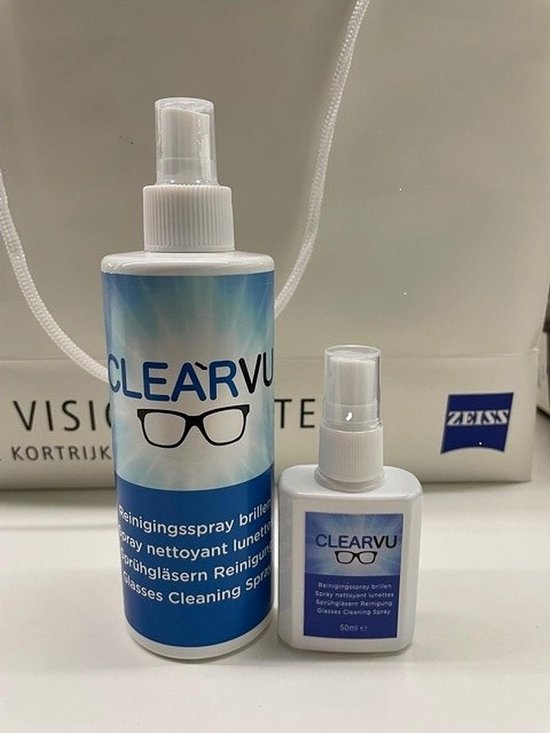 Spray lunettes CLEARVU 250ml+50ml