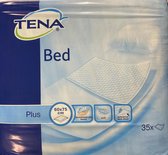 Tena Bed Plus Incontinentie Bed Onderlegger- 60 x 75 CM - 35 stuks - Incontinentiebeschermer