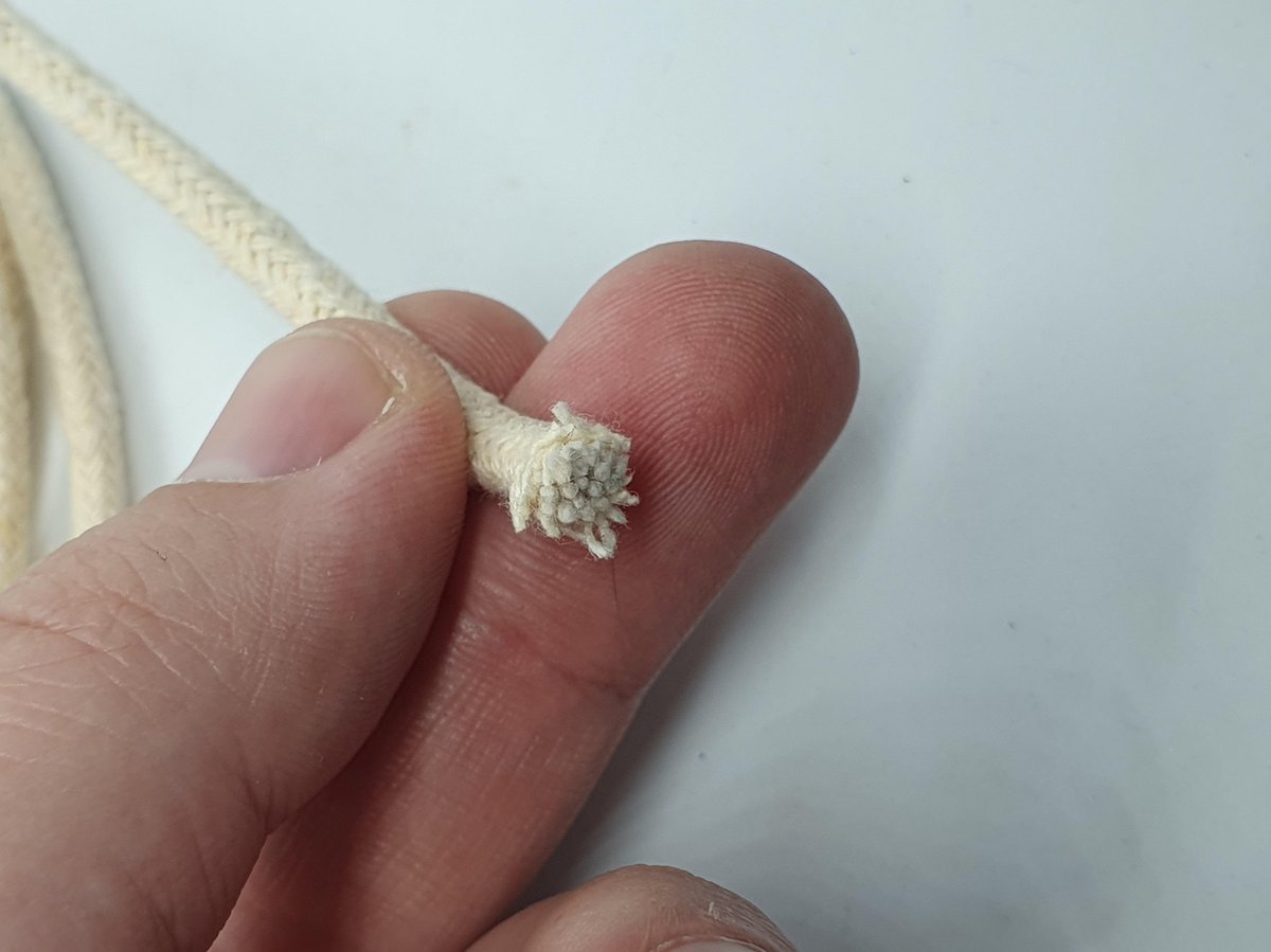 Ronde lont voor kaarsengietvormen - 1,5 mm, 50 m online kopen