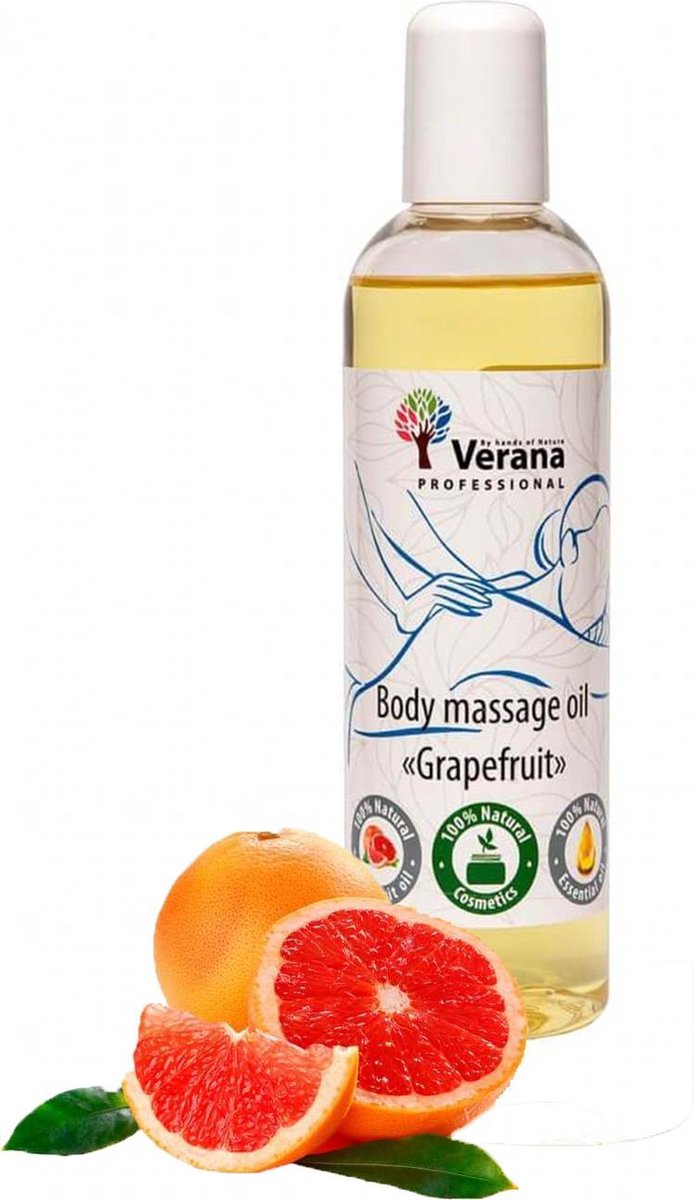 Goedkoopste Verana Natuurlijke Massageolie Grapefruit 250ML