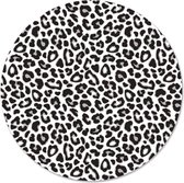 Muurcirkel leopard Ø 140 cm / Forex