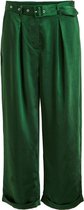 Vila VIKANAST CROPPED PANTS - Eden Green